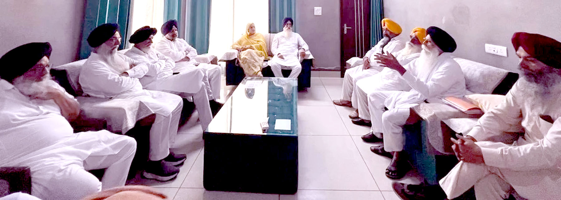 Meeting between the Recruitment Committee formed by the Akal Takht and the leaders of ‘Akali Dal Waris Punjab De’.